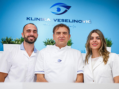 In Niš, the specialized eye hospital “Veselinović” was established